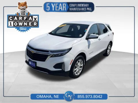 White 2024 Chevrolet Equinox LT for sale in Omaha, NE