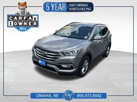 Gray 2017 Hyundai Santa Fe Sport 2.4 Base for sale in Omaha, NE