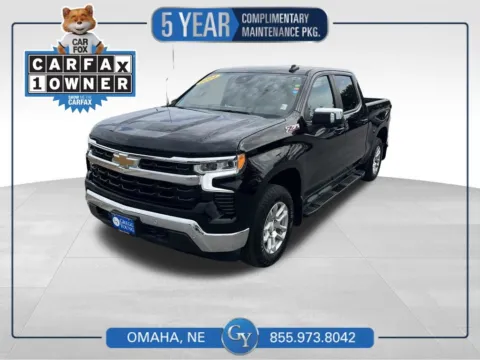 Black 2024 Chevrolet Silverado 1500 LT for sale in Omaha, NE