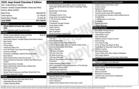 Photos of 2020 Jeep Grand Cherokee Laredo E for sale in Omaha, NE at Gregg Young Chevrolet - Omaha