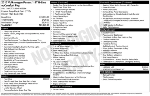 Photos of 2017 Volkswagen Passat 1.8T R-Line for sale in Omaha, NE at Gregg Young Chevrolet - Omaha