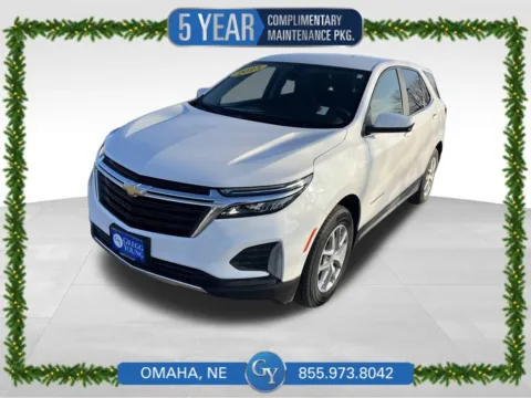 White 2023 Chevrolet Equinox LT for sale in Omaha, NE