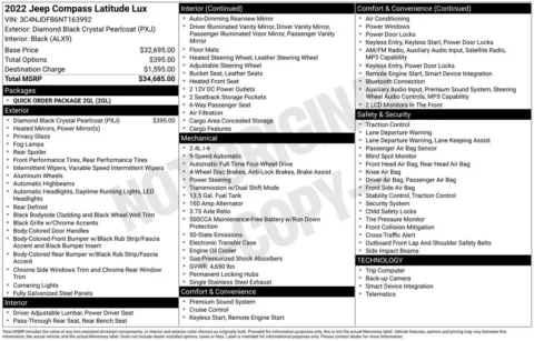 Photos of 2022 Jeep Compass Latitude Lux for sale in Omaha, NE at Gregg Young Chevrolet - Omaha