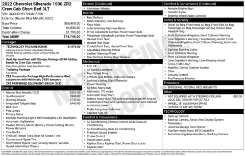 Photos of 2022 Chevrolet Silverado 1500 ZR2 for sale in Omaha, NE at Gregg Young Chevrolet - Omaha