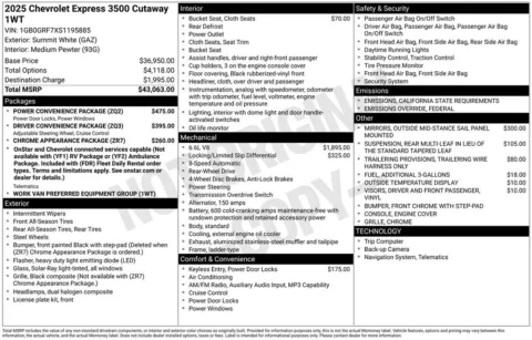 Photos of 2025 Chevrolet Express 3500 Work Van for sale in Omaha, NE at Gregg Young Chevrolet - Omaha