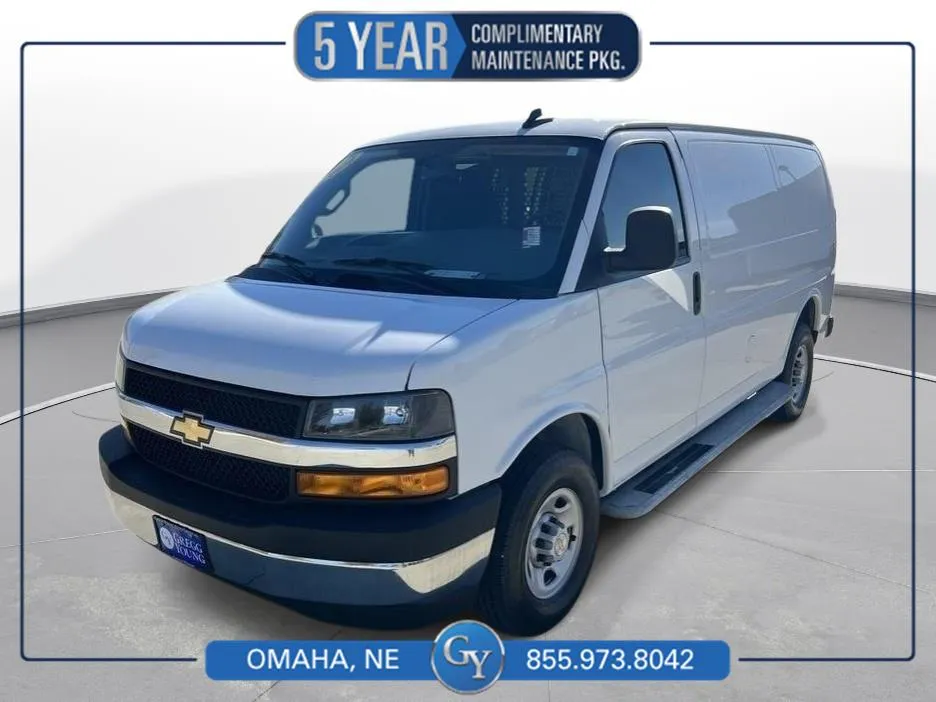 White 2024 Chevrolet Express Cargo Van Work Van for sale in Omaha, NE