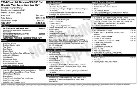 Photos of 2024 Chevrolet Silverado 3500HD Work Truck for sale in Omaha, NE at Gregg Young Chevrolet - Omaha