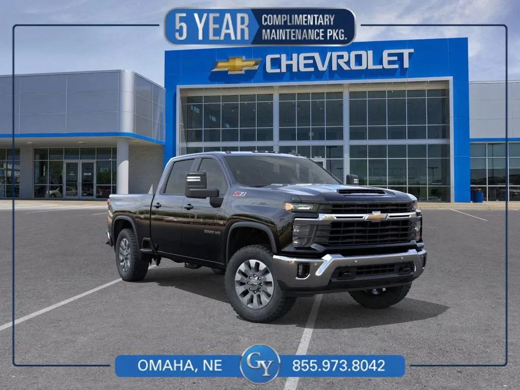 Black 2026 Chevrolet Silverado 2500HD LT for sale in Omaha, NE