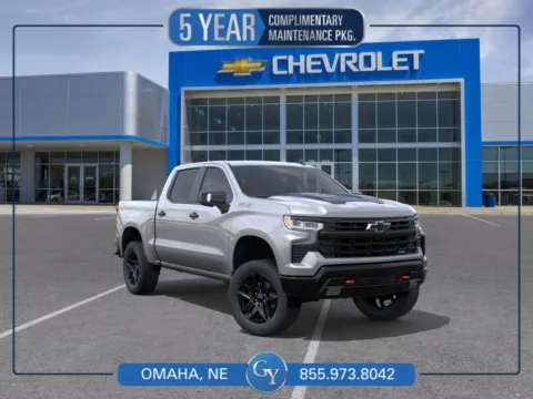 Gray 2026 Chevrolet Silverado 1500 LT Trail Boss for sale in Omaha, NE