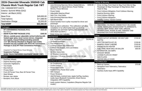 Photos of 2026 Chevrolet Silverado 3500HD Work Truck for sale in Omaha, NE at Gregg Young Chevrolet - Omaha