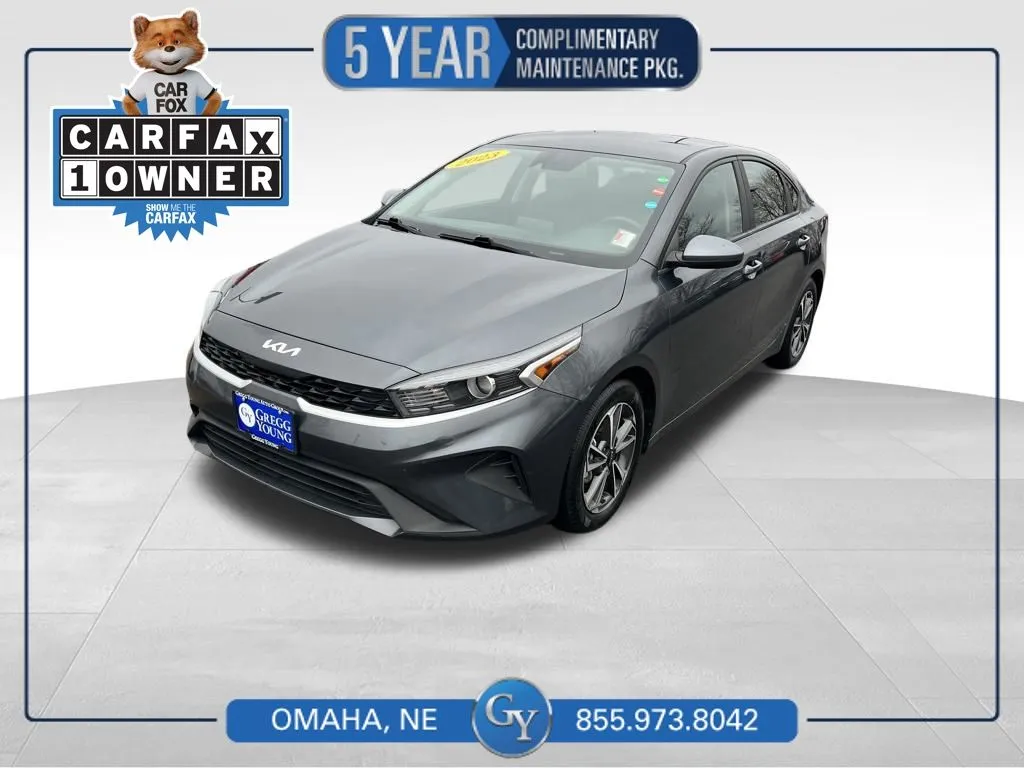 Gray 2023 Kia Forte LXS for sale in Omaha, NE