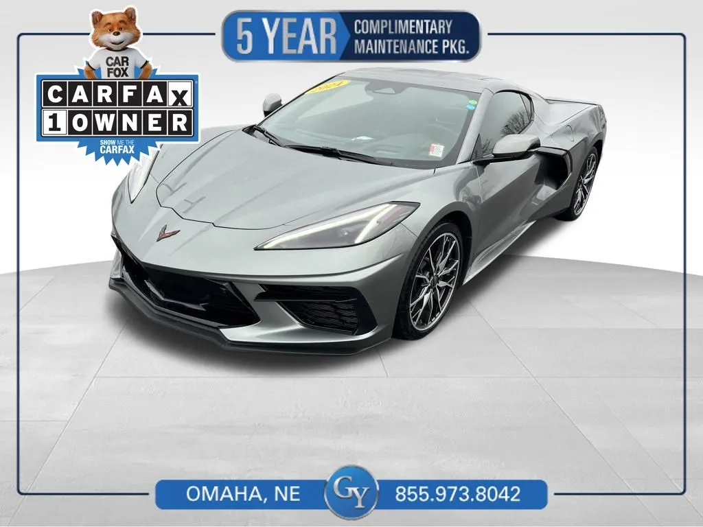 Gray 2024 Chevrolet Corvette Stingray for sale in Omaha, NE