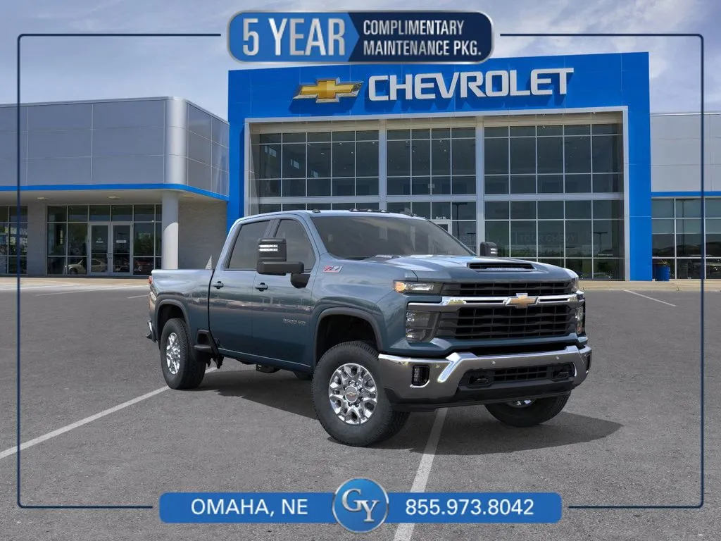 Blue 2026 Chevrolet Silverado 2500HD LT for sale in Omaha, NE