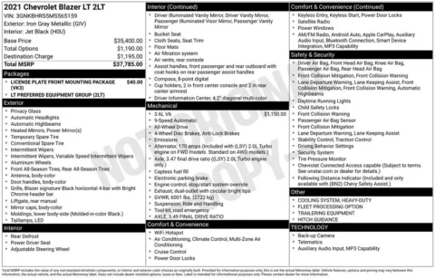 Photos of 2021 Chevrolet Blazer LT for sale in Omaha, NE at Gregg Young Chevrolet - Omaha