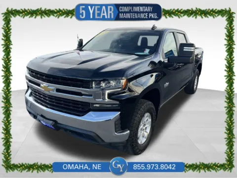 Black 2021 Chevrolet Silverado 1500 LT for sale in Omaha, NE