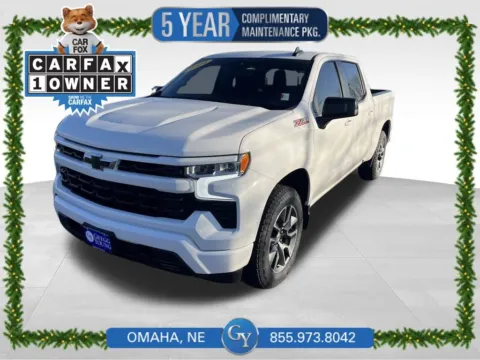 White 2024 Chevrolet Silverado 1500 RST for sale in Omaha, NE
