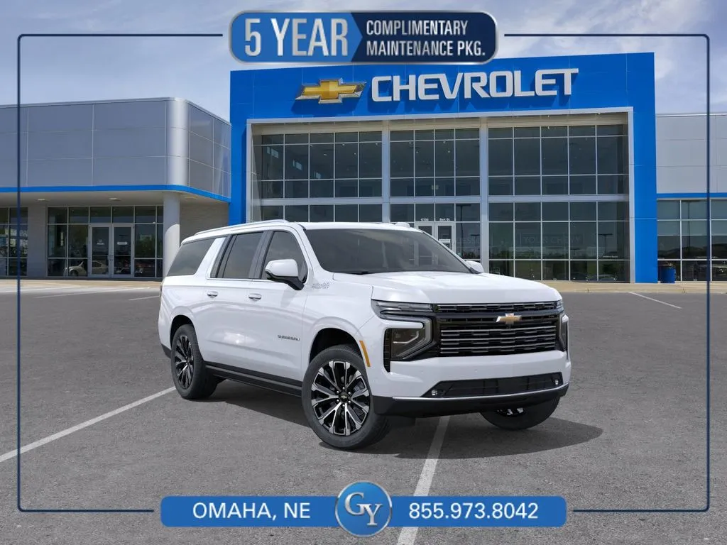 White 2026 Chevrolet Suburban High Country for sale in Omaha, NE