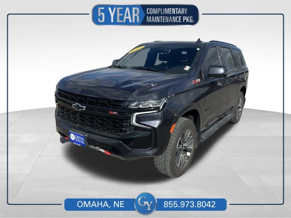 Gray 2022 Chevrolet Tahoe Z71 for sale in Omaha, NE