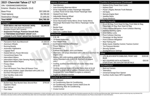 Photos of 2021 Chevrolet Tahoe LT for sale in Omaha, NE at Gregg Young Chevrolet - Omaha