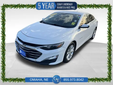 White 2019 Chevrolet Malibu LT for sale in Omaha, NE