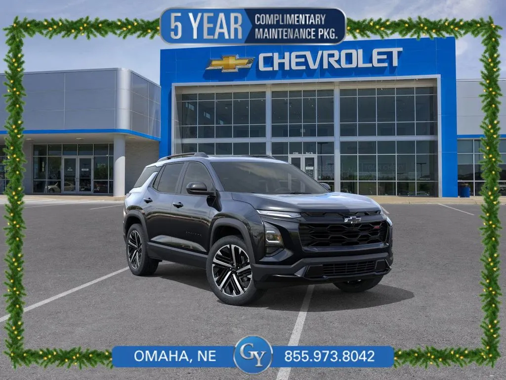 Black 2026 Chevrolet Equinox RS for sale in Omaha, NE