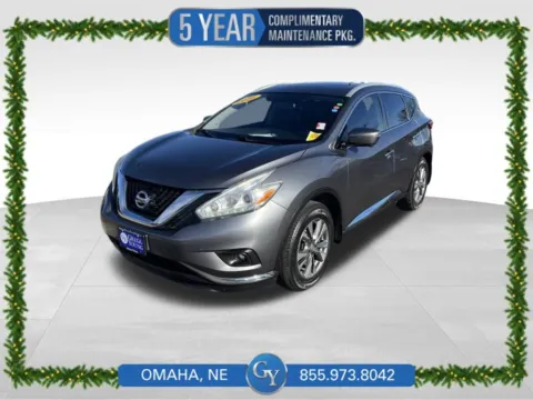 Gray 2016 Nissan Murano SL for sale in Omaha, NE