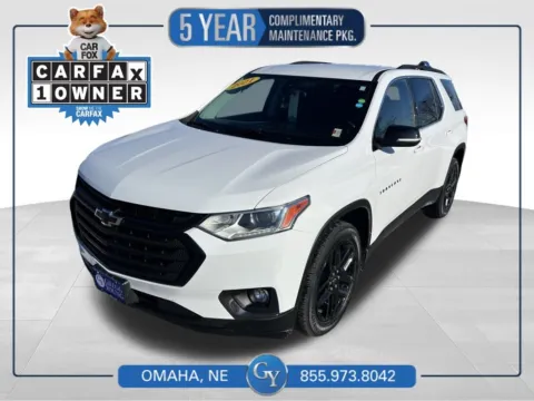 White 2021 Chevrolet Traverse LT for sale in Omaha, NE