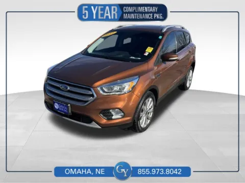 Red 2017 Ford Escape Titanium for sale in Omaha, NE