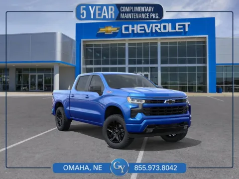 Blue 2026 Chevrolet Silverado 1500 RST for sale in Omaha, NE