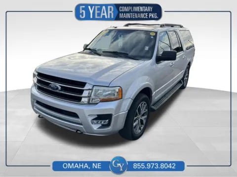 Silver 2017 Ford Expedition EL XLT for sale in Omaha, NE