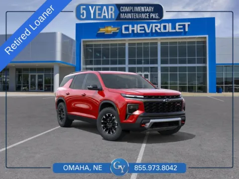 Red 2026 Chevrolet Traverse Z71 for sale in Omaha, NE