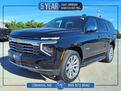 Black 2026 Chevrolet Tahoe Premier for sale in Omaha, NE