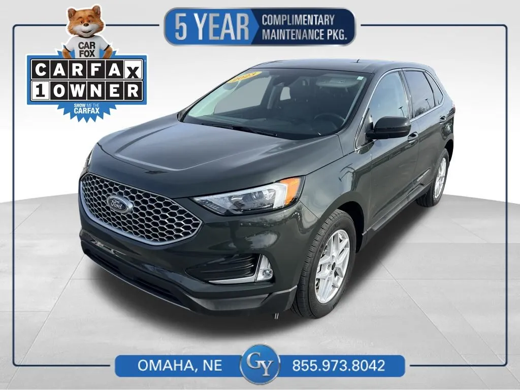 Green 2023 Ford Edge SEL for sale in Omaha, NE