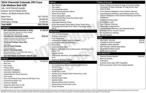 Photos of 2024 Chevrolet Colorado ZR2 for sale in Omaha, NE at Gregg Young Chevrolet - Omaha