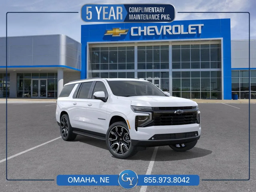 White 2026 Chevrolet Suburban RST for sale in Omaha, NE