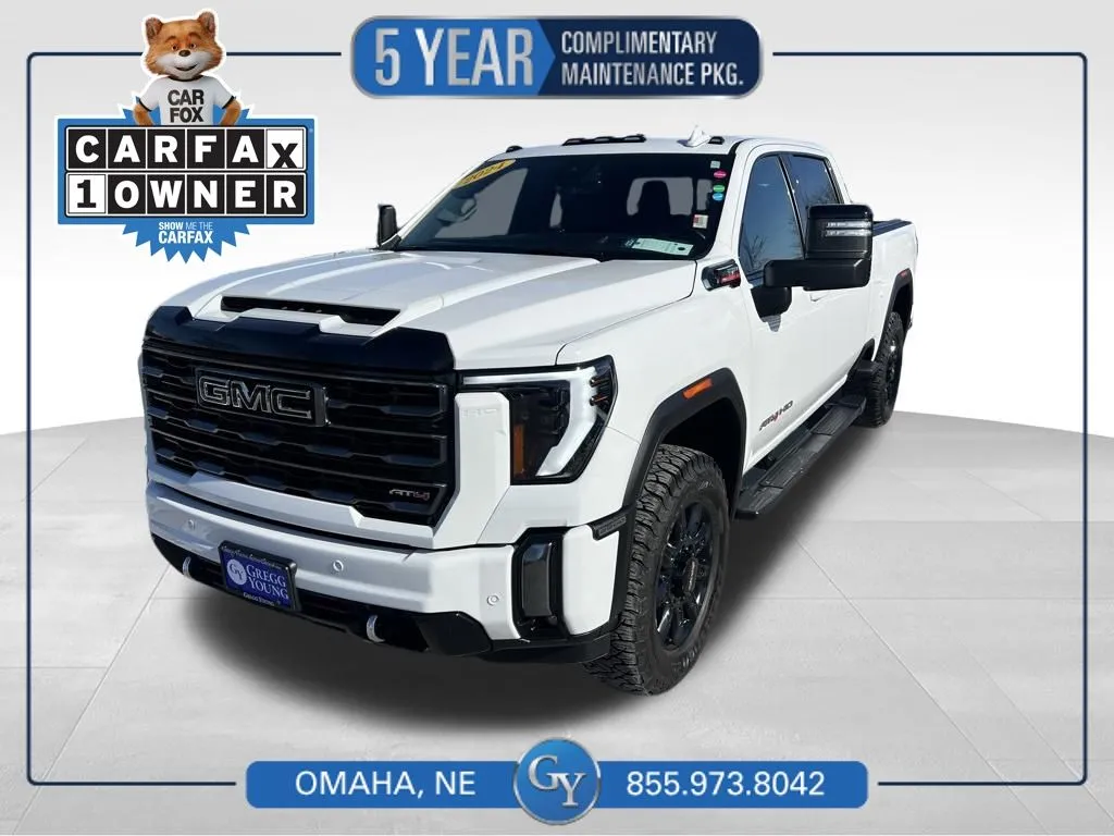 White 2024 GMC Sierra 2500HD AT4 for sale in Omaha, NE
