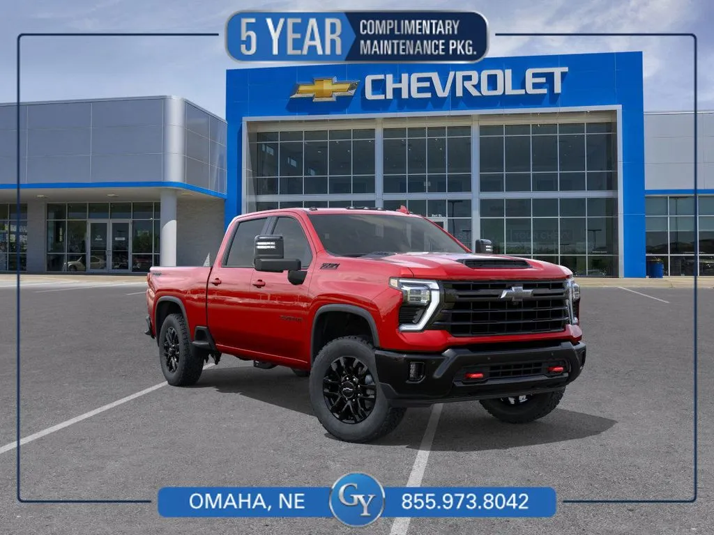 Red 2026 Chevrolet Silverado 2500HD LTZ for sale in Omaha, NE