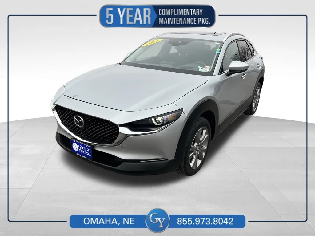 Silver 2021 Mazda CX-30 Premium for sale in Omaha, NE