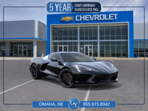 Black 2026 Chevrolet Corvette 1LT for sale in Omaha, NE