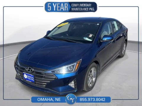 Blue 2020 Hyundai Elantra SEL for sale in Omaha, NE