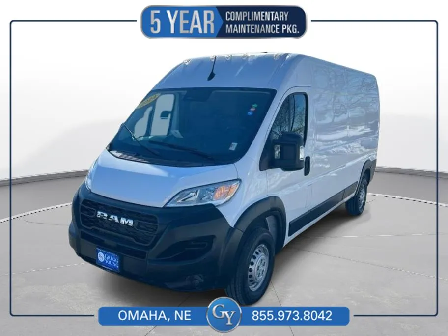 White 2024 Ram ProMaster Cargo Van Tradesman for sale in Omaha, NE