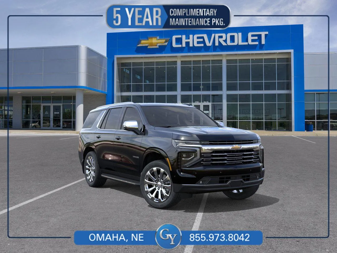 Black 2025 Chevrolet Tahoe Premier for sale in Omaha, NE