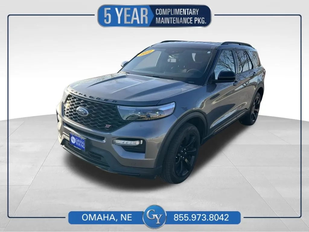 Gray 2022 Ford Explorer ST for sale in Omaha, NE