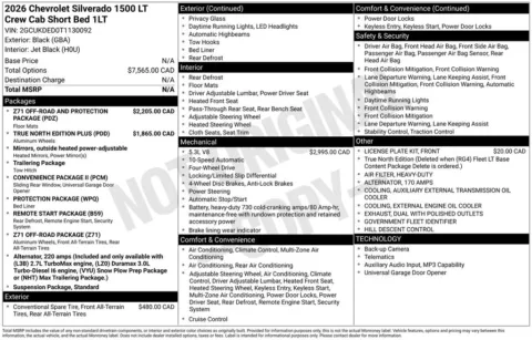 Photos of 2026 Chevrolet Silverado 1500 LT for sale in Omaha, NE at Gregg Young Chevrolet - Omaha