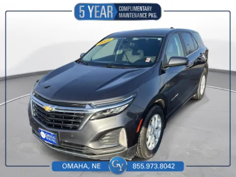 Gray 2022 Chevrolet Equinox LT for sale in Omaha, NE