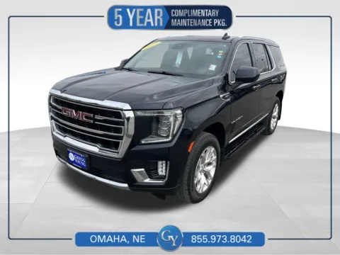 Blue 2023 GMC Yukon SLT for sale in Omaha, NE