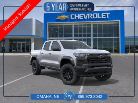 Gray 2026 Chevrolet Colorado Trail Boss for sale in Omaha, NE