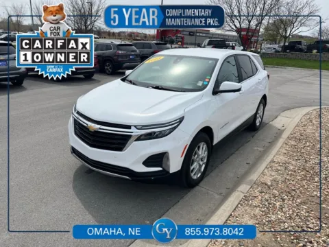 White 2023 Chevrolet Equinox LT for sale in Omaha, NE