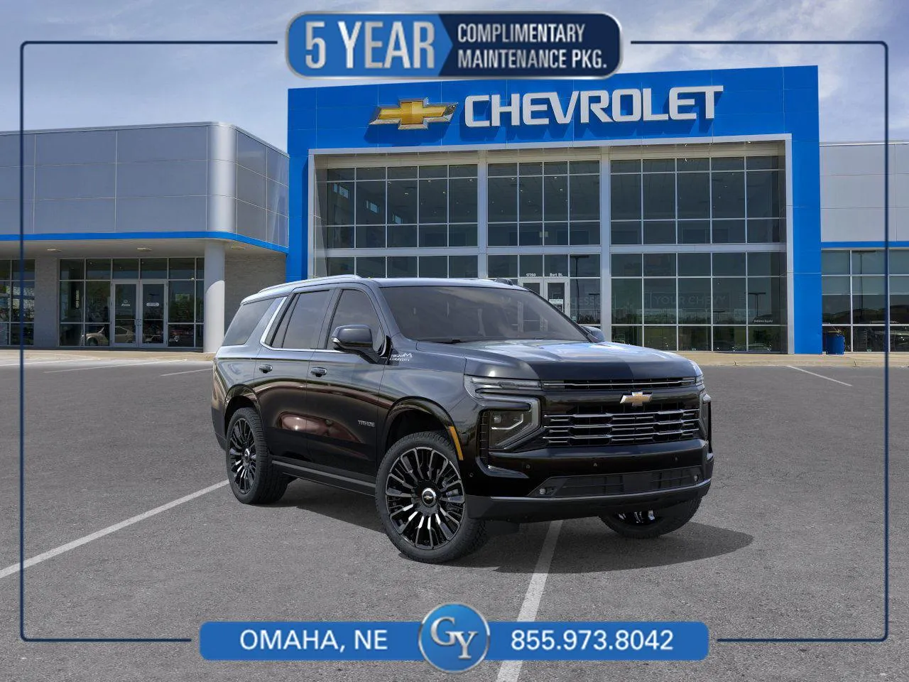 Black 2026 Chevrolet Tahoe High Country for sale in Omaha, NE