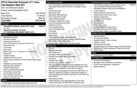 Photos of 2016 Chevrolet Colorado Z71 for sale in Omaha, NE at Gregg Young Chevrolet of Omaha